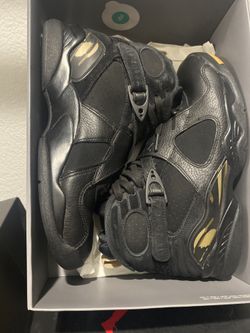 Black Retro 8 Size 8 OVO
