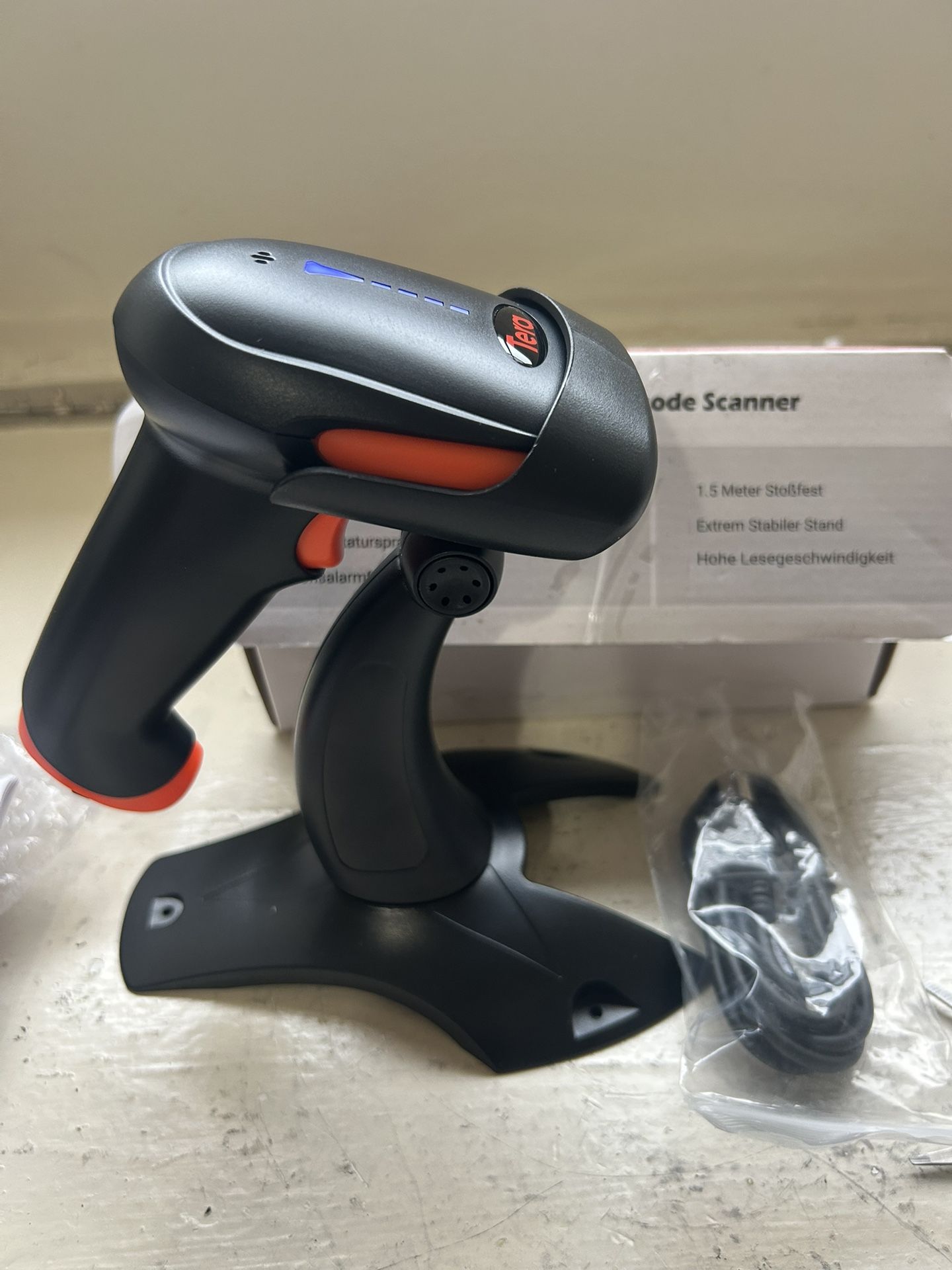 Tera Barcode Scanner Wireless 1D 2D QR with Stand