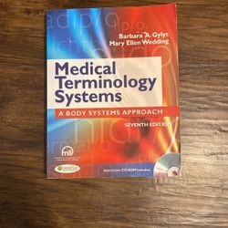 Medical Terminology Systems seventh ed.