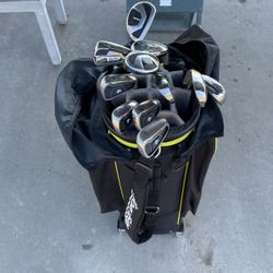 Golf Clubs And Bag