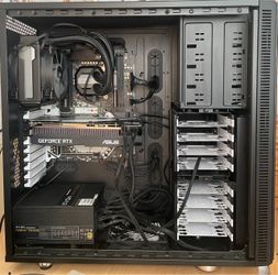 Gaming PC, i7-6850K CPU, RTX 2080 8GB GPU, 32 GB DDR4 RAM, 512 GB M.2 NVME SSD, Windows 11