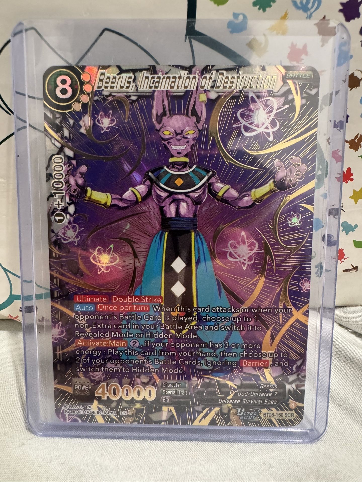 Beerus, Incarnation of Destruction - Prismatic Clash (BT28)
