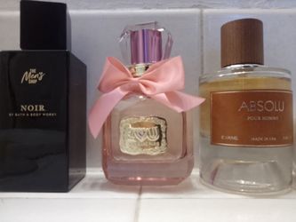Lot of 3 Fragrances – Bath & Body Works, Absolu