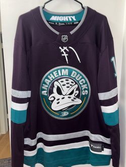 Trevor Zegras Anaheim Ducks Purple Jersey