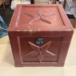 Antique Wooden Storage Box