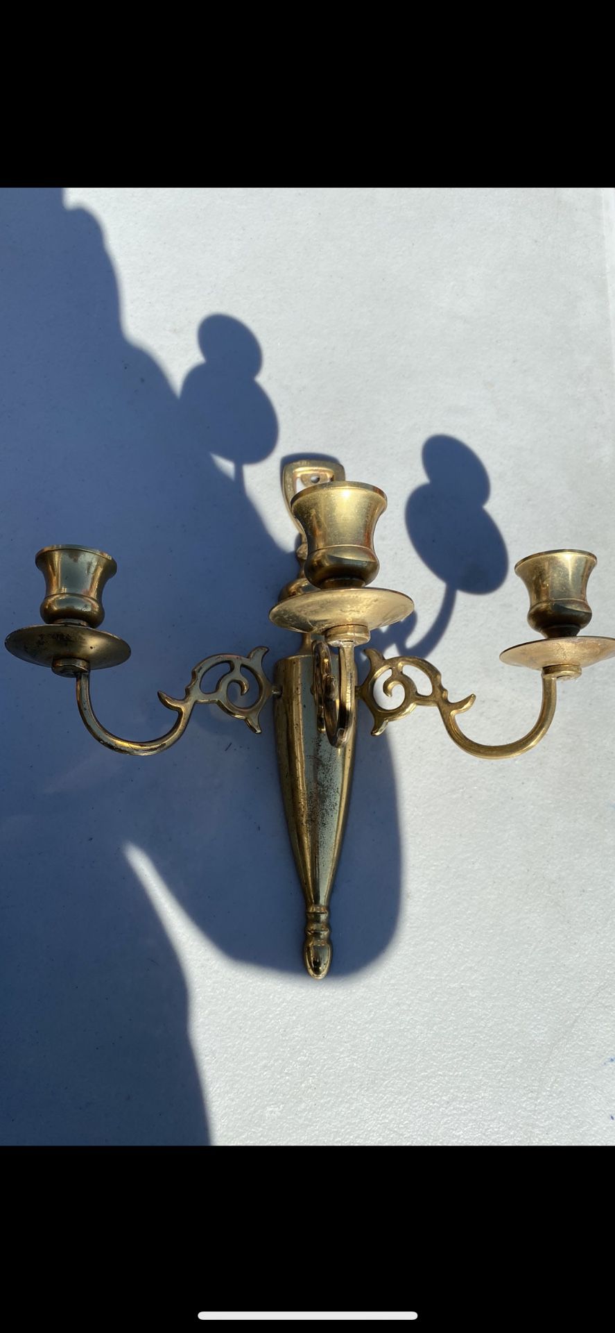 Brass Candle Holder 