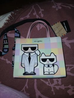 Karl lagerfeld bag in excellent condition only used 1 time