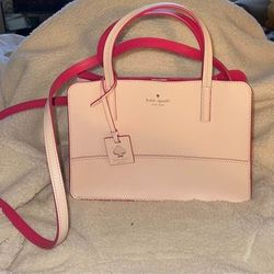 Kate Spade Light Pink Medium Cross Body Bag