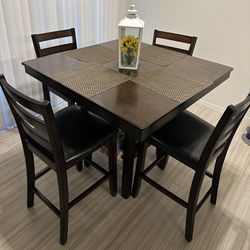 Wooden Table Of 4 