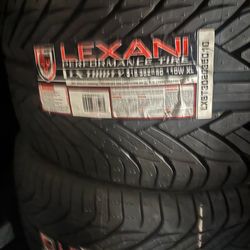 New Lexani Performance Tire LX-Thirty BLK 315/35/20