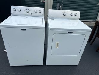 Maytag washer and dryer cash only