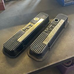Holley Mike Thompson Valve Covers Pontiac 140R-58B