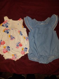 Baby girl romper