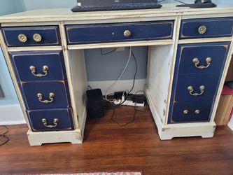 Shabby chic french provincial desk