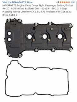 Engine Valve Cover Right Passenger Side for Ford Explorer F-150 and more