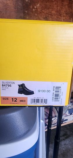 Steel toe work boots size 12