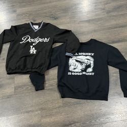 Dodger Wind Breaker And  “ALL MONEY IS GOOD MONEY”