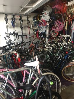 Bikes and parts