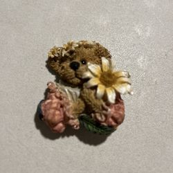 Vintage Cherished Teddy Bear Pin 