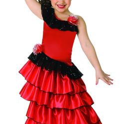Spanish Flamenco Halloween Costume 