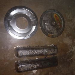 Air brever And Chrome Valve Covers
