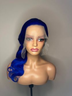 13x4 blue body wave 26in wig