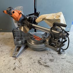 RIGID 15 Amp Corded 12 in. Dual Bevel Sliding Miter Saw with 70 Deg. Miter Capacity