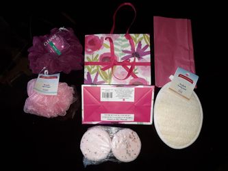 Gift bag with Bath Accessories