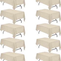 Tablecloths 10 Pack 60x102 Wedding Parties New