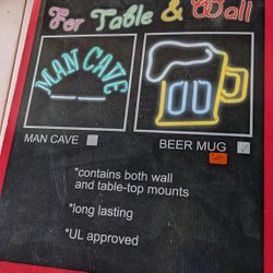 Neon Beer Mug Sign