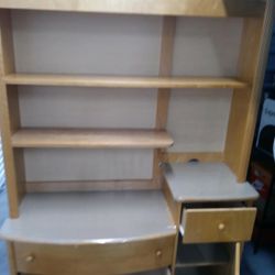 Baby Dresser With  Hutch  Combo