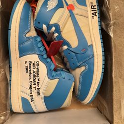 Jordan 1  Unc Off White 
