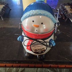 Swissmiss Snowman Coco Container 
