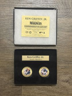 Ken Griffey Jr. Numbered Collectible Coin Set 2186 of 2500