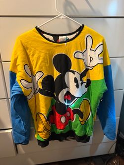 Vintage Disney  reversible crew neck