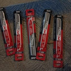 Milwaukee Sawzall Blades 3pk
