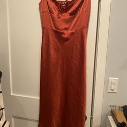 Orange Aritzia Sundress