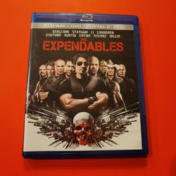 $10 BLU RAY , THE EXPENDABLES,  THE EXPENDABLES  2.  BLU RAY ONLY NO DIGITAL OR DVD. $10 OR TRADE FOR A MOVIE TITLE I DO NOT ALREADY OWN. 