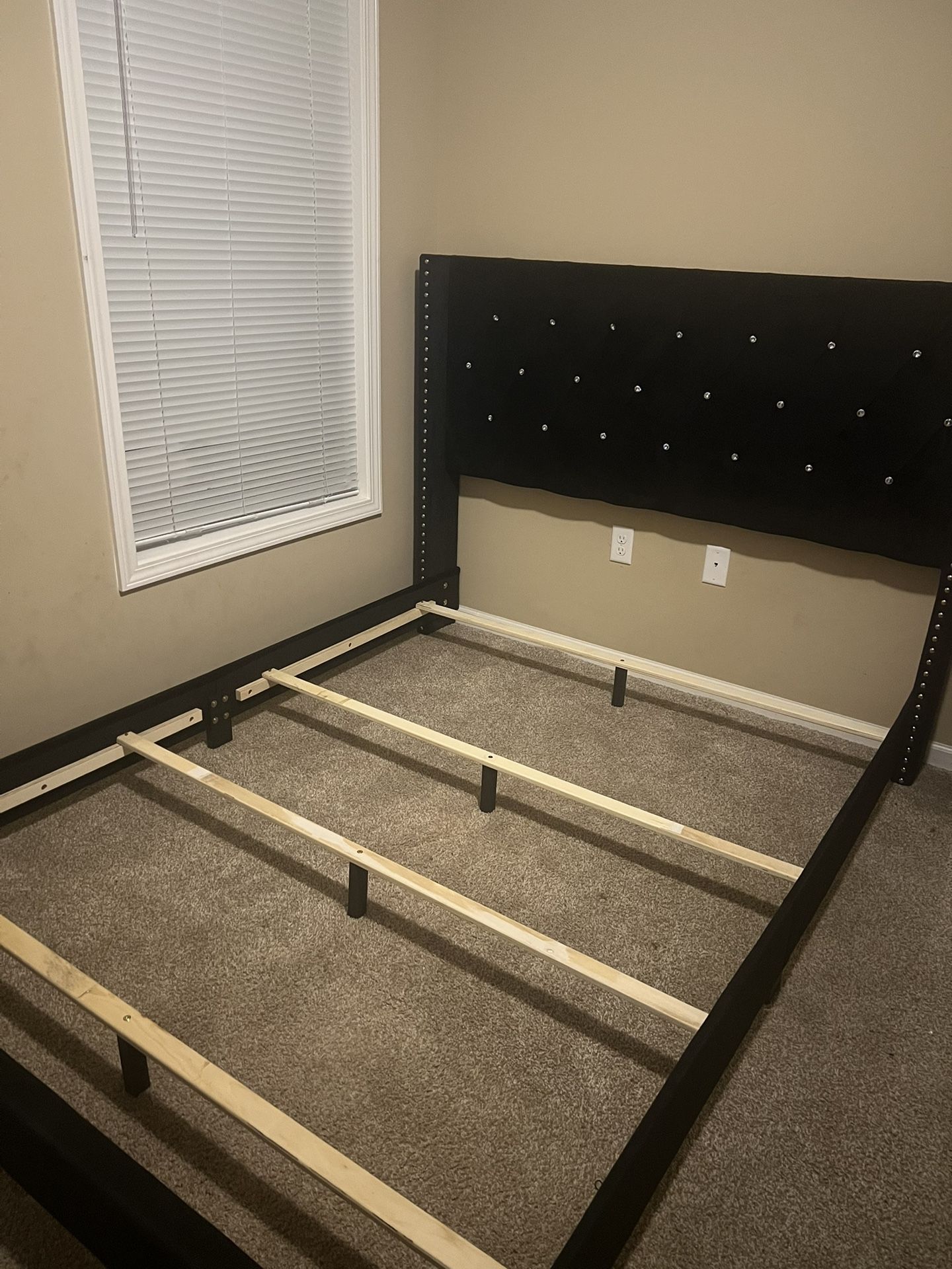 Black Queen Size Bed Frame