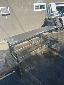 Mesa Industrial De Acero Inoxidable