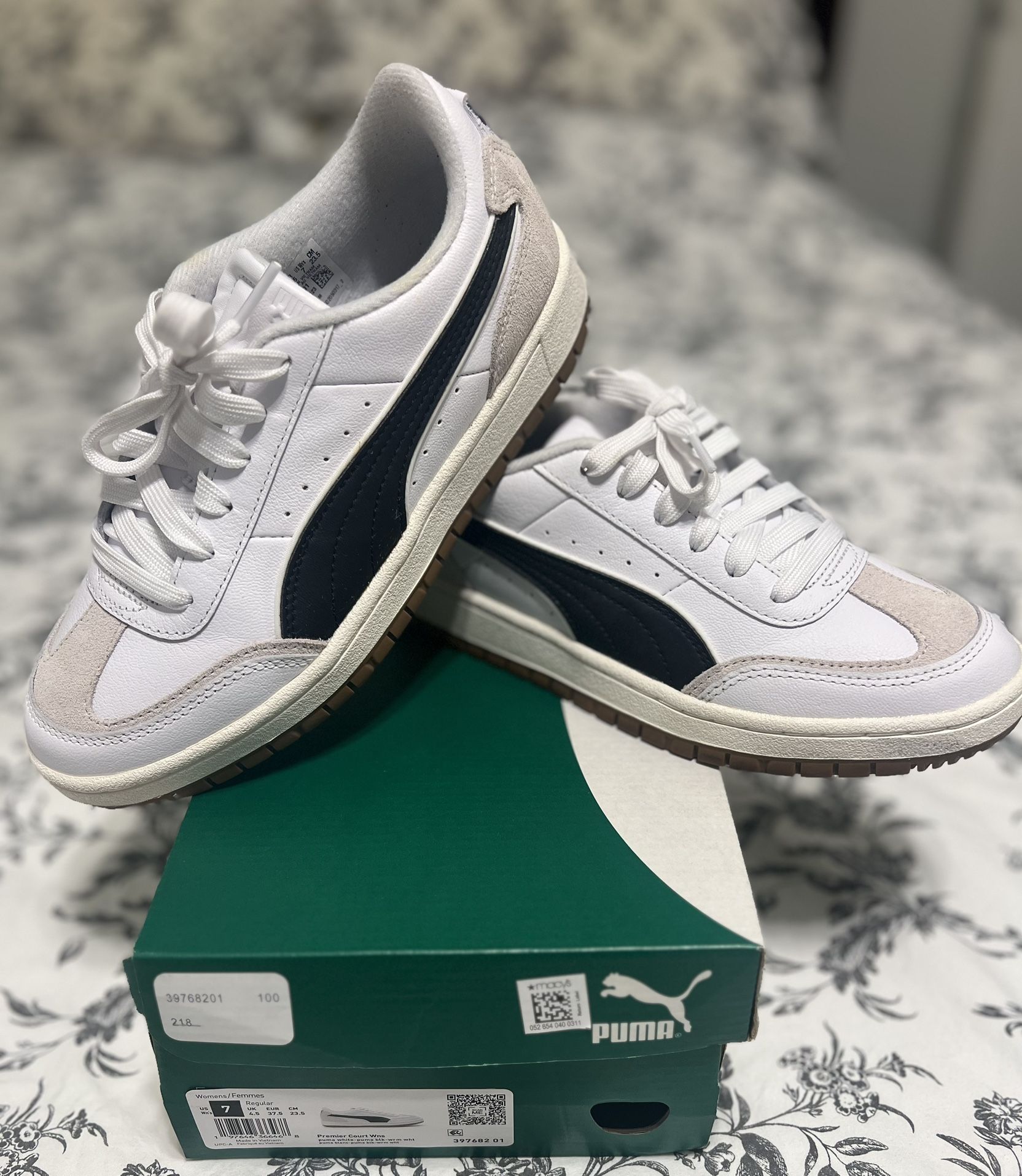 Women’s Puma Black And White Sneakers