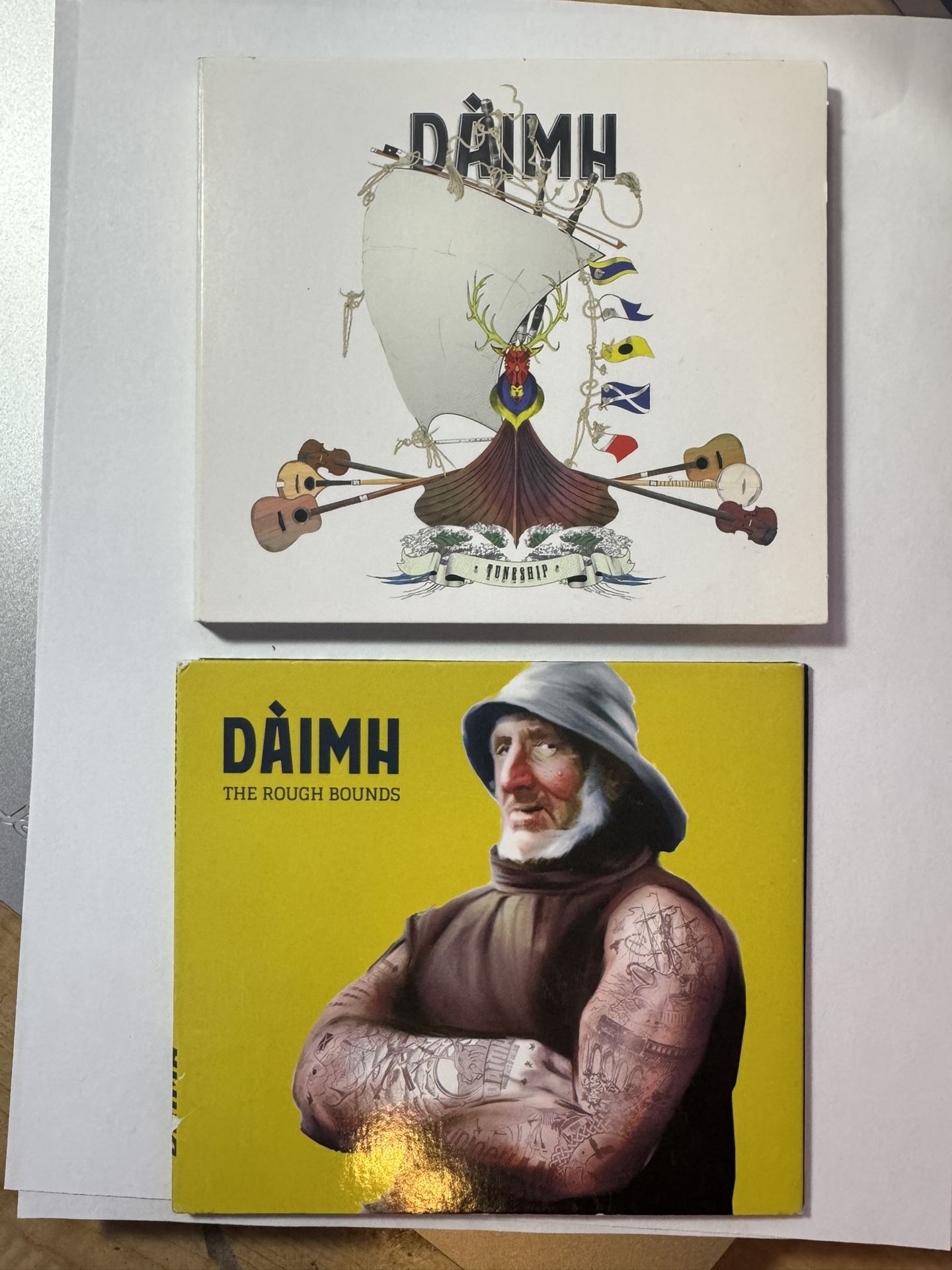 2 DAIMH CD THE ROUGH BOUNDS & TUNESHIP GAIELIC SCOTLAND VG