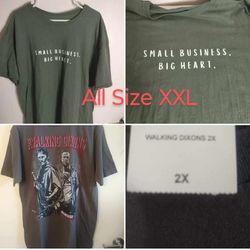T-shirts Size XXL 