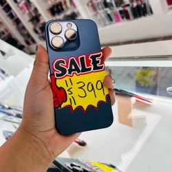 I phone 15 pro 256 gb Att cricket