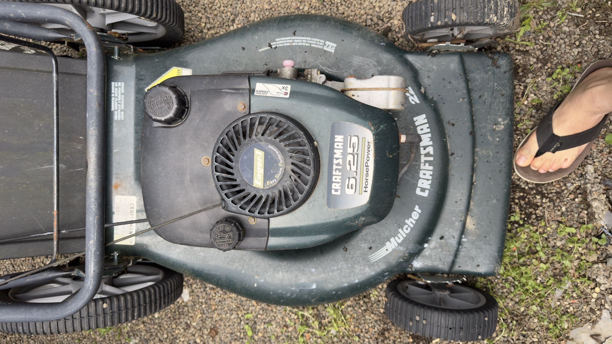 Free Lawn Mower But Needs Repair.