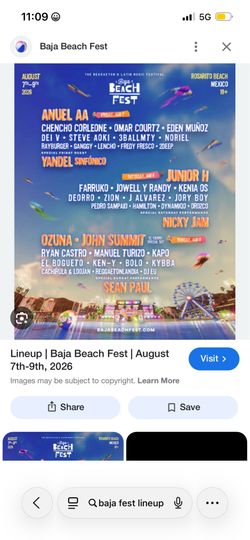 Baja fest 2026 3day GA