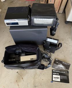 Vintage Video Recording Equipment