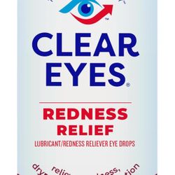 Clear Eyes Redness Relief Eye Drops - 0.5 FL Oz, 3-pack