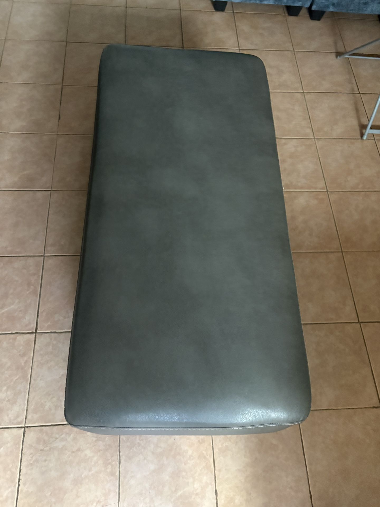 Grey Ottoman