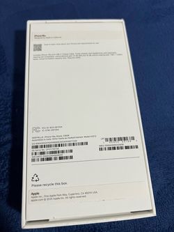 Apple iPhone 16e - 128GB - Black (Boost Mobile) Open Box - Never Used
